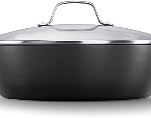 Calphalon 1943876 Classic Nonstick Sauce Pan with Cover, 2.5 quart, Grey