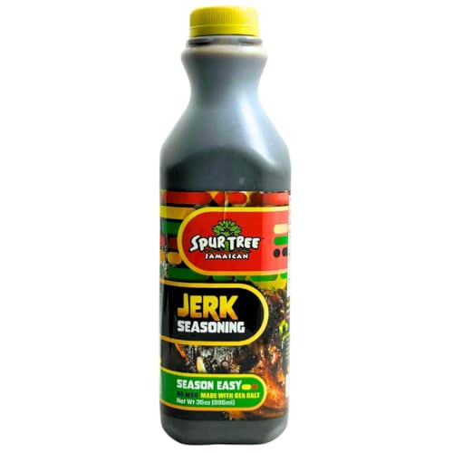 Spur Tree Jamaican Jerk Seasoning, 35 Oz | Authentic Caribbean, Jerk Sauce, All-Natural and Fresh Ingredients
