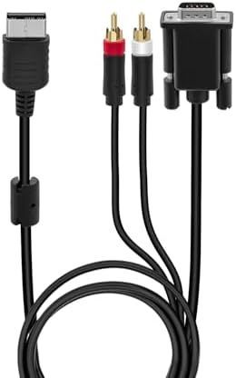 Mcbazel VGA AV Audio Video Cable for Sega Dreamcast