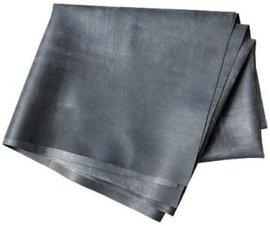 45 Mil EPDM Pond Liner 5x5 Feet - Durable, Flexible, Rubber, Waterproof Membrane for Water Features and More Fish and Plant Safe