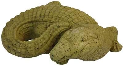 Athens Baby Gator Statue, Pine Moss