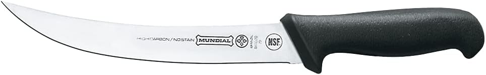 Mundial Pro Series 8 In Cimeter Knife Blade Cutting Tool Used for Large Pieces of Meat