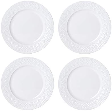 Pfaltzgraff Haisley 12-Piece Dinnerware Set, White