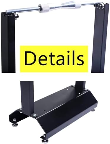 SUNROAD Motorcycle Wheel Balancer Stand, Black | Precision Static Tire & Rim Balancing Truing Stand for Garage Workshop, Heavy Duty Steel