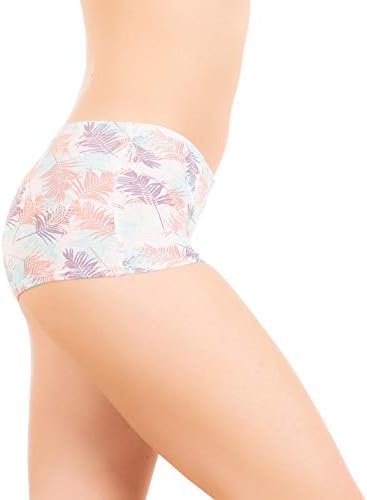 Alyce Intimates 12 Pack High Waisted Cotton Boyshort
