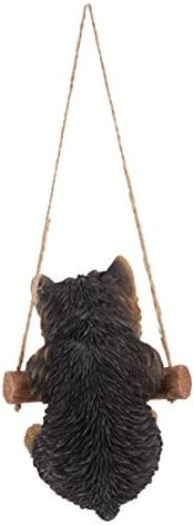 Hanging Yorkshire Terrier Puppy, Black