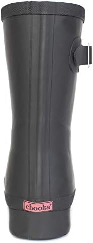 Chooka Women's Waterproof Mid-Height Faux Fur Lined Pull-On Rain Boot