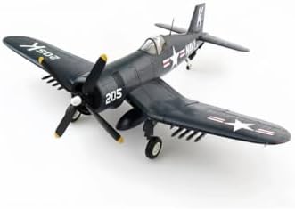 for Hobby Master for USN F4U-4 for Corsair VF-32 USS Leyte 1:48 1950 Medal of Honor White 205/82050 Model Display Collection Gift