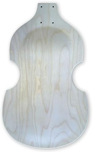 DIY Electric Violin Bass Guitar Kits SVL Style Electric Bass Guitar Kits Basswood Body Maple neck