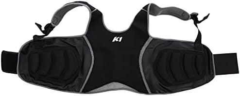 K1 Race Gear Karting Pro-Lite Rib Protector Vest (Black, Large) - 16-PLV-N-L