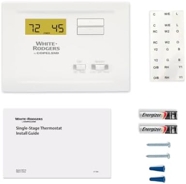 White-Rodgers NP110 Single Stage Non-Programmable Thermostat
