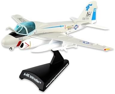 Daron Worldwide Trading Postage Stamp A-6 Intruder Va-52 Knightriders 1/14 Airplane Model