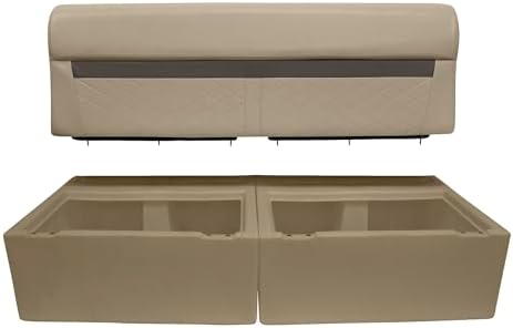 Wise 8WD95-1B DLX Series 27" Pontoon Bench Seat - Base Only