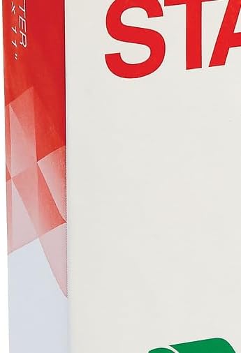 Staples 30% Recycled 8.5-Inch X 11-Inch Copy Paper 20 Lbs 92 Brightness 500/Ream, For Office, School & Home