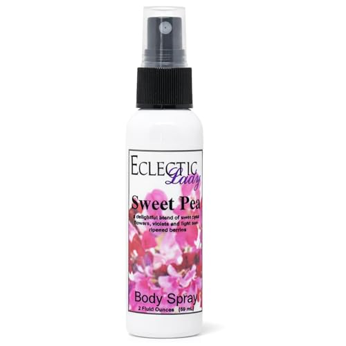 Sweet Pea Body Spray, 2 ounces, Body Mist