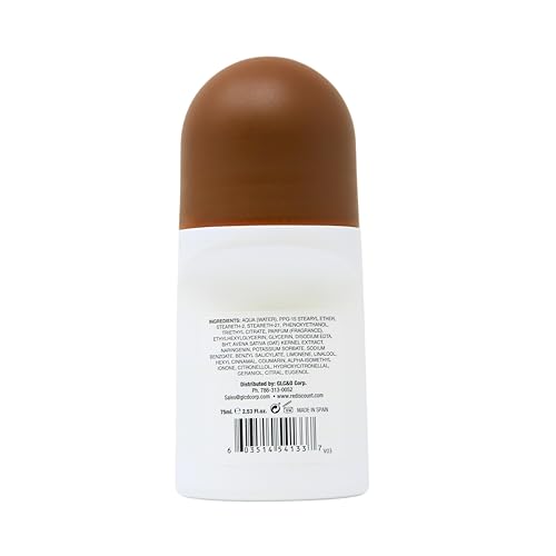 Yoly Deoderant Oatmeal Antiperspirant, Odor Protection, All Day Fresh (2.53 Fl Oz/Pack of 1)