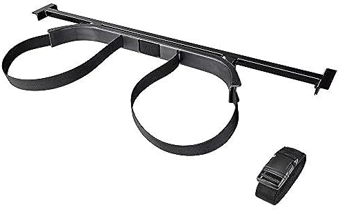 AW Universal Golf Bag Attachment Golf Bag Holder Bracket Rack for Golf Cart | Rear Seat Black
