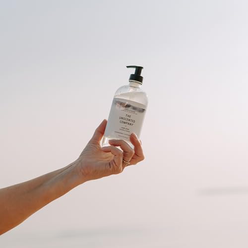 The Unscented Company, Hand Soap Liquid Glass Bottle, 16.9 Fl Oz