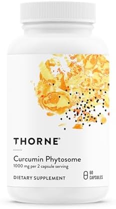 THORNE Curcumin Phytosome, 1, 000 mg Curcumin Supplement, 60 Capsules | Supports Joint Stiffness, Muscle Soreness & a Healthy Inflammatory Response*