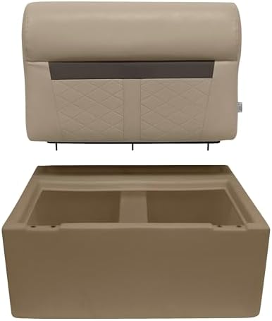 Wise 8WD95-1B DLX Series 27" Pontoon Bench Seat - Base Only