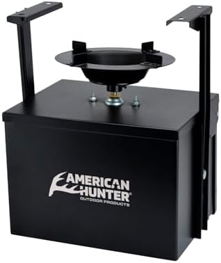 American Hunter Digital Spin Kit Durable Metal Easy-Setup Deer Wild Game Hunting Attraction Automatic Feeder & Timer