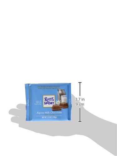 Ritter Alpine Milk Chocolate, 3.5 oz