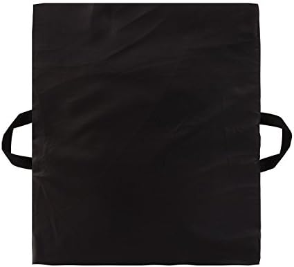 DMI Comfort Seat Cushion for Soft and Firm Support on Wheelchairs, Office Chairs, Dining Chairs and Stadium Seats, Standard Foam, 16 x 16 x 4, Black