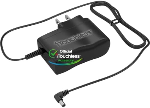 iTouchless 13 Gallon and 2.5 Gallon Automatic Touchless Sensor Kitchen Cans with Odor Control System, Includes 1 Waterproof Reusable “TRASH” Vinyl Sticker, Stainless Steel/02 Gal and 03 Gal