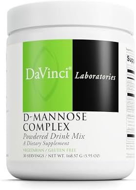DAVINCI Labs D-Mannose Complex - Powder Drink Mix Supports Immune System & Urinary Tract Health* - Bladder Health Aid with Calcium
