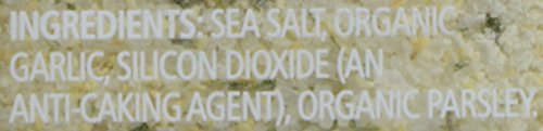 Simply Organic, Garlic Salt Organic, 4.7 Ounce | Perfect Blend of Salt, Garlic and Parsley for any Savory Dish