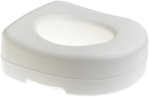 Carex Raised Toilet Seat, 5 1/2, Pack of 2