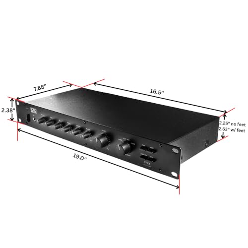 OSD Audio Pre-1 High Definition Preamplifier – Multi Source Select Phono Ready