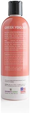 Bark2Basics Strawberries & Cream Greek Yogurt Protein Rich Dog Shampoo, 16 oz - Natural Ingredients, Protein Rich, Super Moisturizing and Hydrating