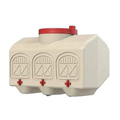 OverEZ Automatic Chicken Waterer with No Spill System, Outside and Inside Poultry Drinker