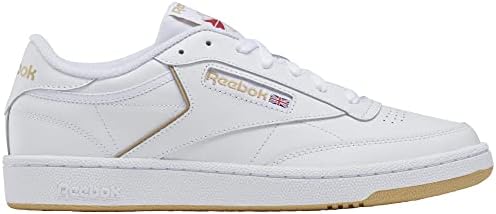 Reebok Club C 85 Mens Tennis Shoes, Casual Fashion White Sneakers for Men