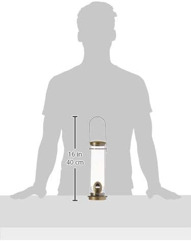 Aspects 395 Quick-Clean Seed Tube Feeder, Medium - Antique Brass