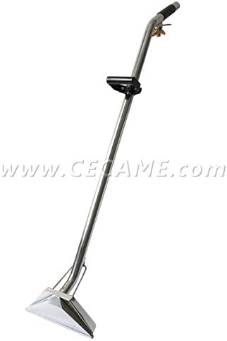Carpet Cleaning Wand 12" 2-Jet 1.5" Tube S-Bend Stainless Steel Solution Line for Truckmounts & Portables