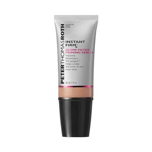 Peter Thomas Roth | Instant FIRMx Glow-Filter Priming Serum, Illuminating and Firming Serum, Helps Sculpt the Look of Skin Over Time