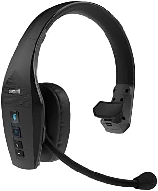 BlueParrott B550-XT Bluetooth Headset | 96% noise canceling headset for truck drivers; voice control, IP54-rated, 24 hr talk time