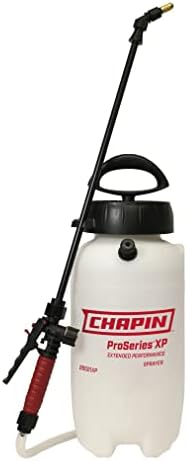 Chapin International 26031XP Chapin ProSeries Poly Sprayer for Fertilizer, Herbicides and Pesticides, 3-Ga, 20 inches, Translucent White