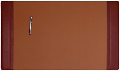 Dacasso Leather Desk Set, 3-Piece, Mocha