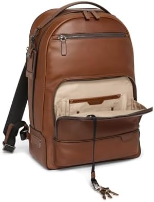 TUMI Harrison Warren Backpack, 15-Inch Laptop Backpack, Black Bombe
