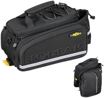 Topeak MTX TrunkBag - Rear Bicycle Bag - Spacious Storage and Easy Mounting