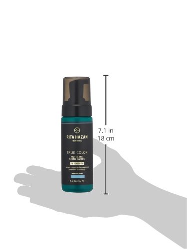 Rita Hazan Ultimate True Color Shine Gloss - Boost Hair Color with Healthy Shine - Shine Gloss for Gray Hair - Deep Conditioning Glazy Hair Gloss Treatment - 3.4 oz. Hair Gloss