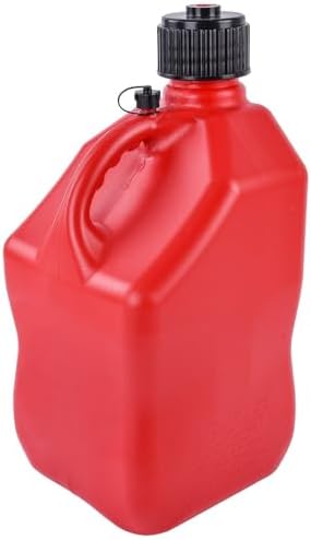 Square 5-Gallon Utility Jug Red