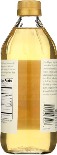 Spectrum Naturals Organic Apple Cider Vinegar Filtered 16 Fl Oz (Pack of 6)