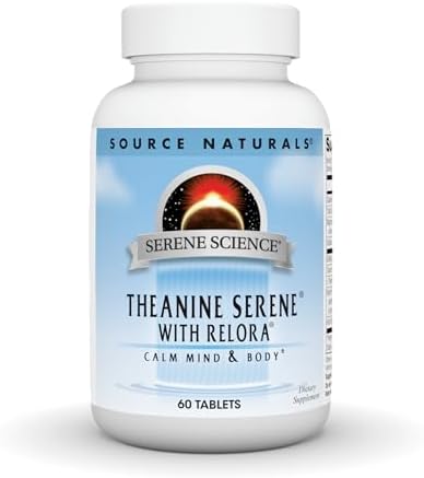 Source Naturals Theanine Serene with Relora, Calm Mind and Body* - 120 Tablets