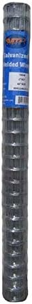 16GA Galvanized 48in x 25ft-3in x 2in Welded Wire Mesh Garden Economy Fence