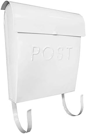 NACH Mailboxes for Outside Wall Mount, 12 x 11.2 x 4.5 inch, Black Mailbox, Waterproof Mailbox with Outdoor Newspaper Holder - The Euro Mailbox