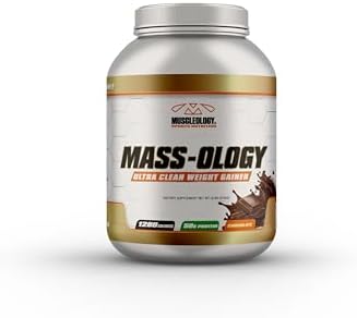 MUSCLEOLOGY Weight Gainer | Whey Protein Powder | Muscle Builder for Men & Women | Chocolate, 6 lbs